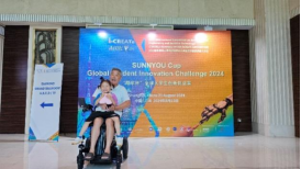北京科技大学和国家康复辅具研究中心联合发布“新一代智能电动轮椅技术”(图2)