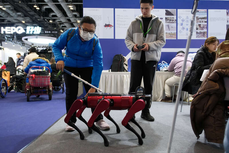 走进专业博览会感受科技让残疾人生活更便捷(图2)