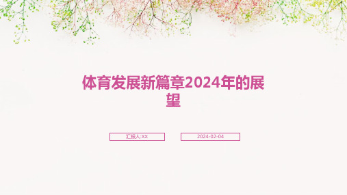 中国体育产业在2024年将迎来新的腾飞与崛起(图2)