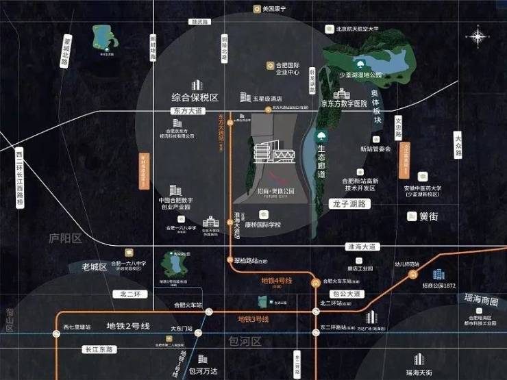 【合肥热销新房】新站区招商奥体公园：市场表现优异引领合肥楼市新潮流(图3)