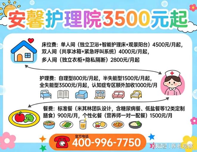 上海安馨护理院地址收费2026：(价格3000元月起)长宁失能照护(图2)